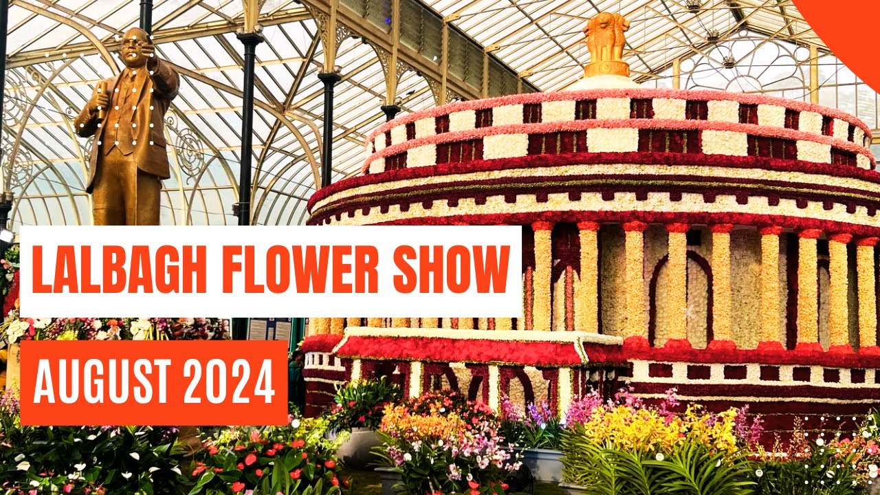Lalbagh Flower Show 2024 Independence Day | Bangalore Flower Show | Gingerline Media
