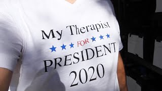 My Therapist for President 2020. Brand Introduction Video