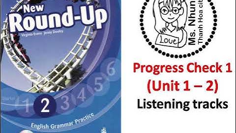 Round up 2 - progress check 1