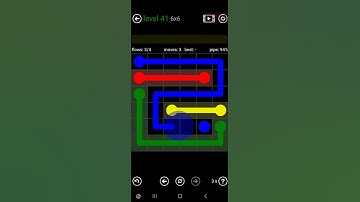 How To Solve Flow Free 6x6 Mania Level 41 Board Walk Through Solution Walkthrough