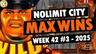 NOLIMIT CITY MAX WINS NEW SLOTS (WEEK 42 #3 - 2025)