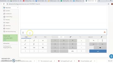 How to type in Fractions in the Desmos Scientific Calculator