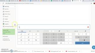 How to type in Fractions in the Desmos Scientific Calculator