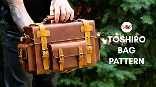 How to Make the TOSHIRO Bag (Link to Pattern in Description)