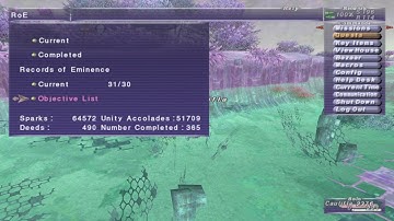 FFXI New and Returning Players Guide: Which Records of Eminence to Flag While Leveling