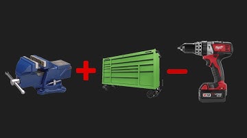 How To Mount A Bench Vise To A Tool Box WITHOUT Drilling Holes