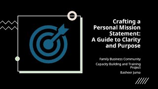 Fbc 120 C Basheer Juma A Guide To Clarity And Purpose