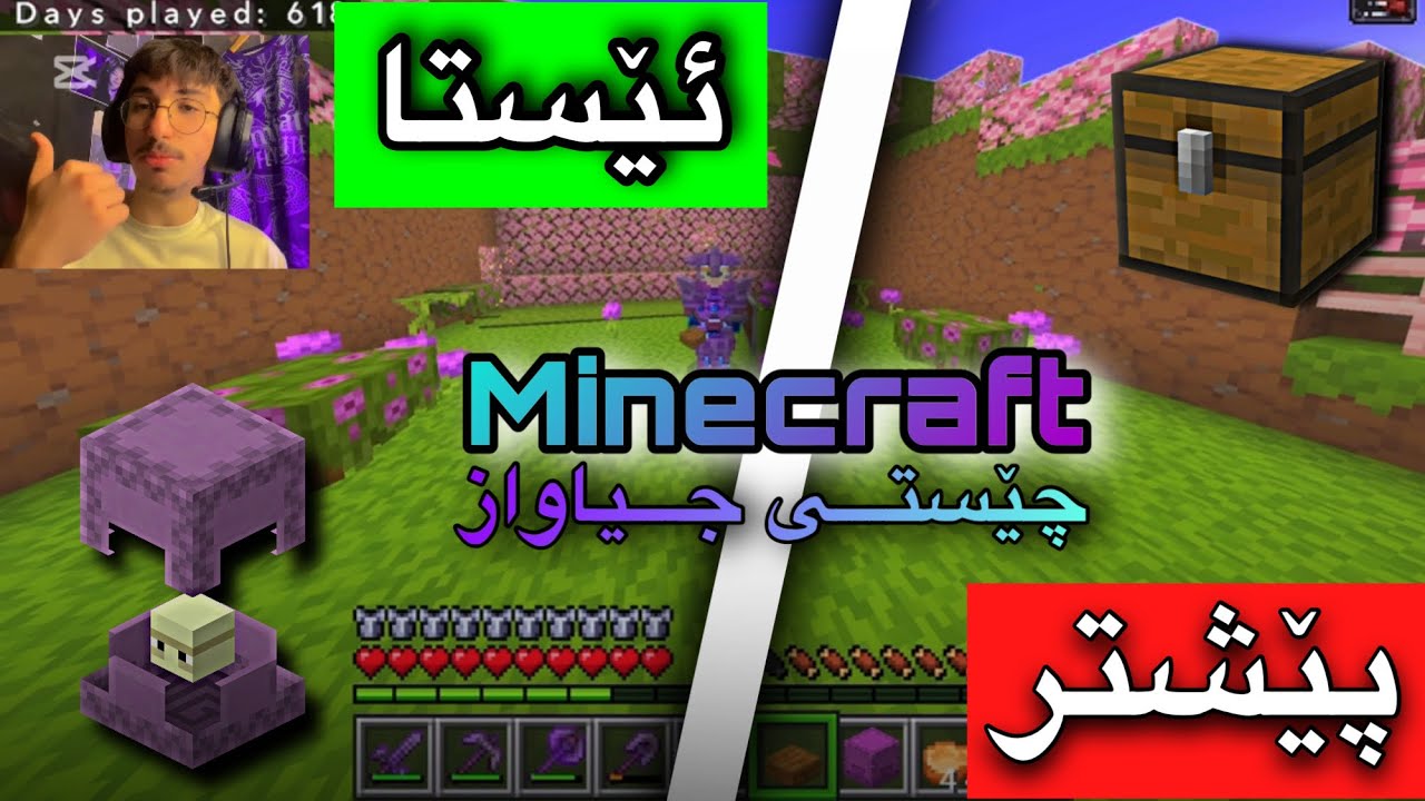 Minecraft  Day 600 - جیاوازی ئێستاو جاران ✨🤎. #minecraft