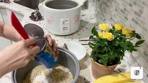 Xôi vị cấp tốc  nấu bằng nồi cơm điện kết quả như ý