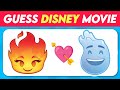 🍿Can You Guess The Disney Movie By Emoji? 💡🤔 | Guess the Emoji Quiz