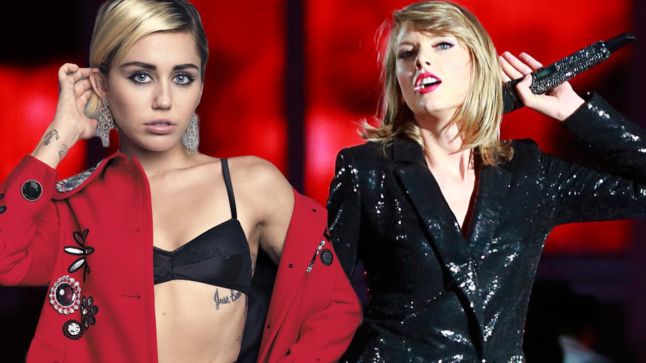 Does Miley Cyrus Have Bad Blood for Taylor Swift? - YouTube