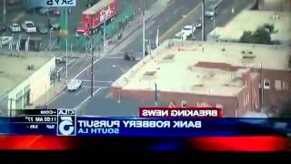 Bank Robbers Throw Cash Out Window During Pursuit