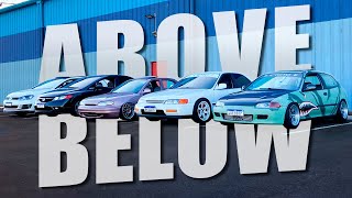 ABOVE BELOW - Golf TSI + New Civic + Accent + Accord + Civic Eg | 4K