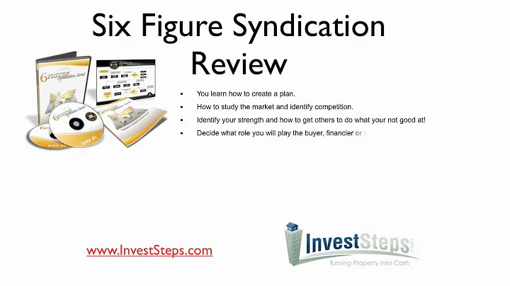 Six Figure Syndication by Brad Wozny - Honest Review