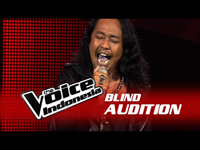 M. Maulana “Highway To Hell” | The Blind Audition | The Voice Indonesia 2016 class=