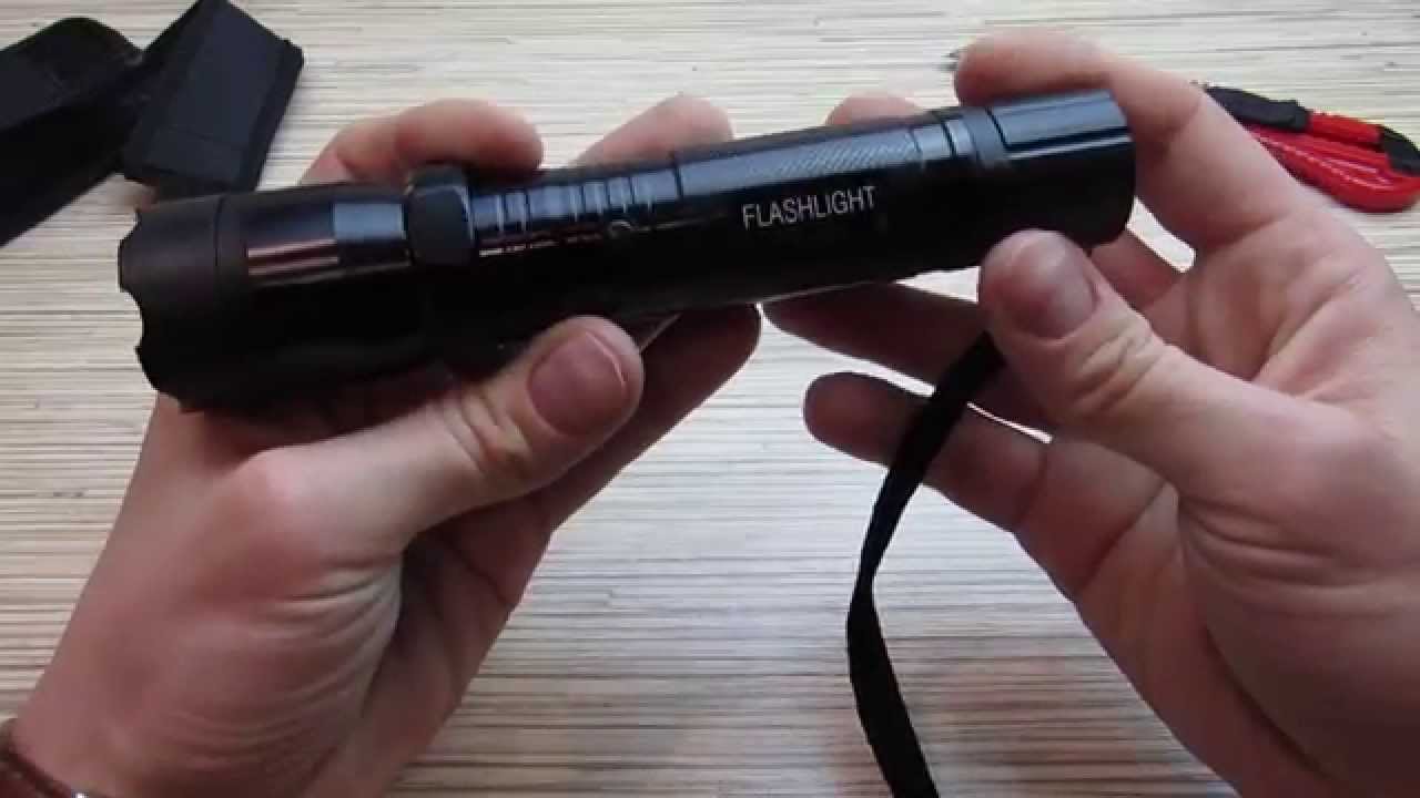 Фонарь-электрошокер!!! Flashlight GT1101 с Aliexpress!!! Распаковка посылки из Китая!