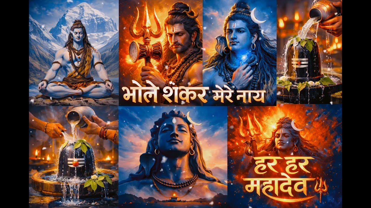 भोले शंकर मेरे नाथ | New Shiv Bhajan 2026 | Male Voice | Har Har Mahadev 🔱