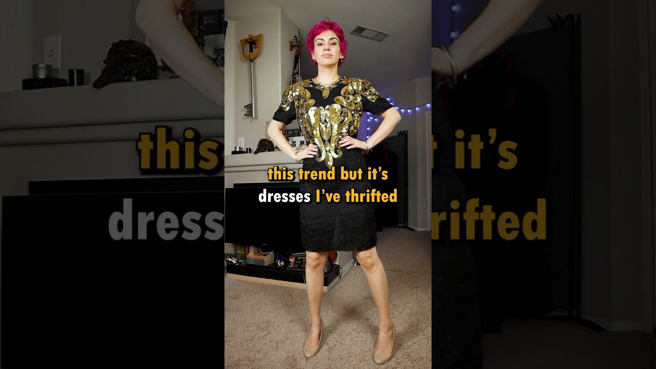 👀 this trend but it's dresses I thrifted 👀 #thrifthaul #thriftflip #dresshaul