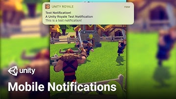 Make Mobile Notifications in Unity 2019! (Tutorial)