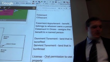 Prop2 Class 13 - Easements II