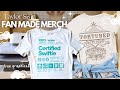 d.i.y. taylor swift fan merch •  heat press t-shirt [free graphics]