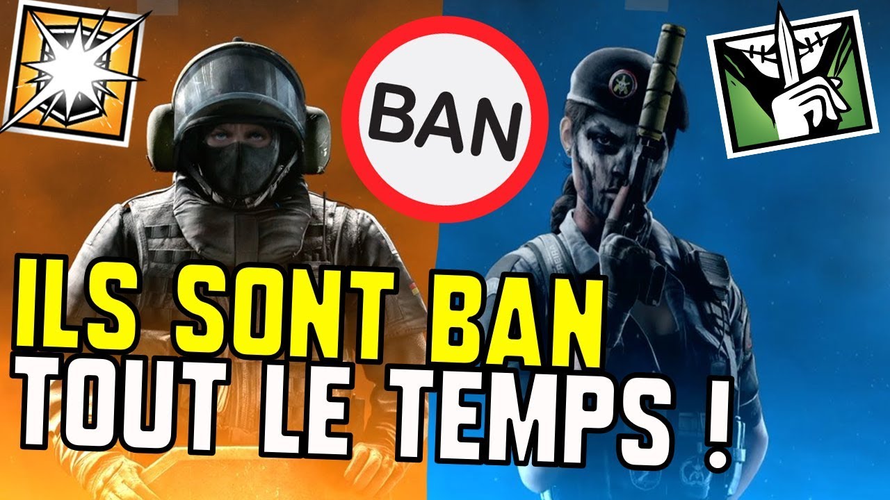 EXPÉRIENCE sur les AGENTS BAN de RAINBOW SIX SIEGE ! YouTube