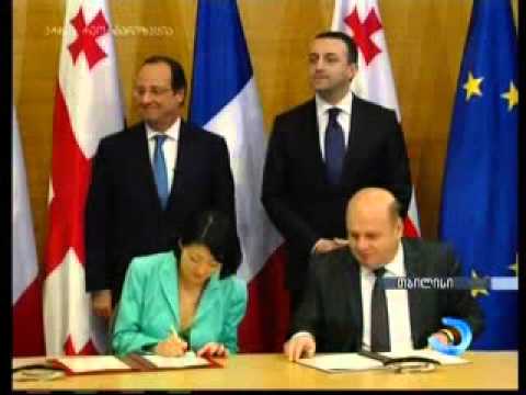 ფრანსუა ოლანდის ვიზიტი საქართველოში