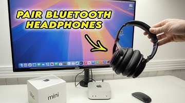 Mac Mini M4 : How to Connect Bluetooth Headphones