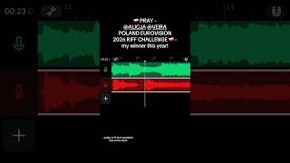 🇵🇱 PRAY - ALICJA - POLAND EUROVISION 2026 RIFF CHALLENGE 🇵🇱