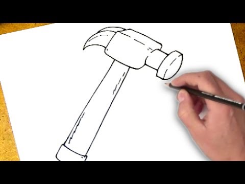 فيديو: كيفية رسم مطرقة