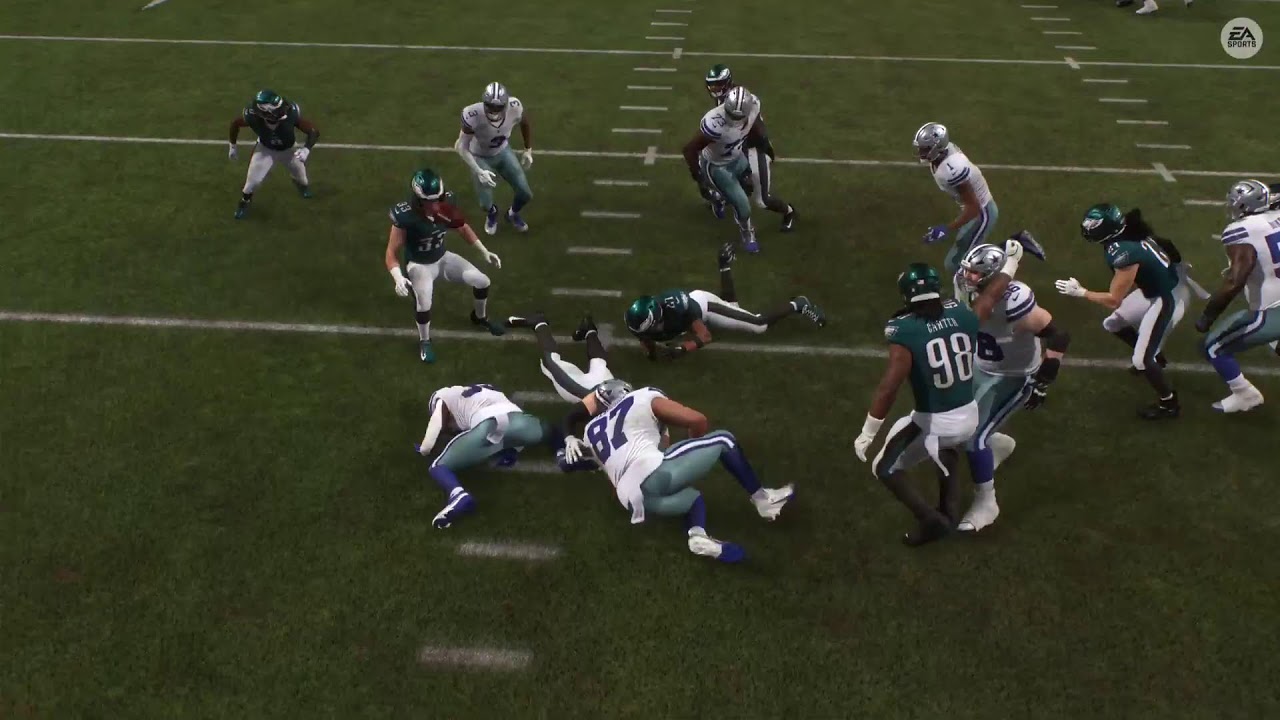 Madden 26 Dallas Cowboys Vs Philadelphia Eagles week 1 no commentary