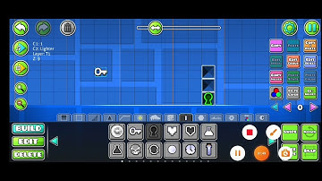 How to use key and keyhole in Geometry Dash