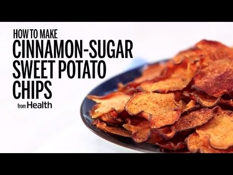 sweet potato recipe for baby How to Make Cinnamon-Sugar Sweet Potato Chips| Health
