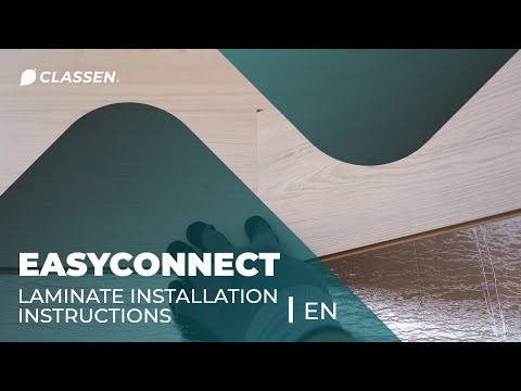 How to correctly install click laminate flooring with easyconnect