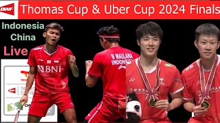 Indonesia vs China: BWF Thomas Cup Badminton 2024 Finals Live Score Watchalong. Ginting vs Yu Qi Shi