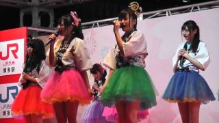 20160503 HR ここにいる(曲後半部のみ) 博多駅本舞台 博多どんたく港まつり
