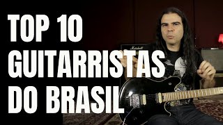 Os maiores guitarristas de Rock do Brasil