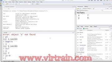 06 Creating Assiging numeric varibles in R language-vlr training