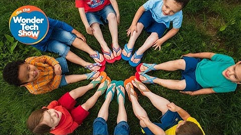 make flip flops for kids with puzzle mats