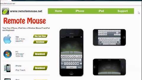 How to use your Ipod touch as a keyboard and a mouse on your computer