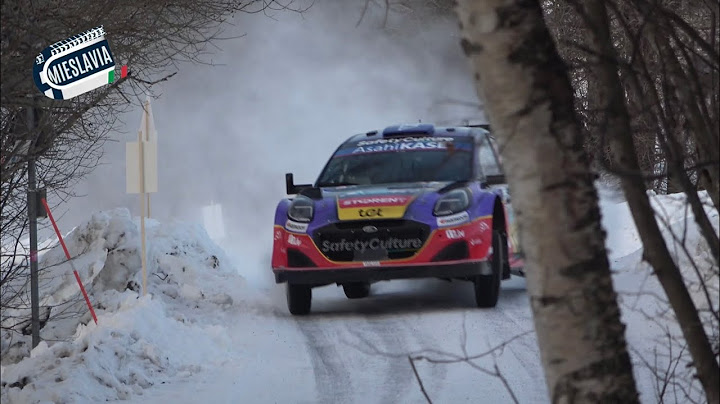 WRC RALLY SWEDEN 2025 best of shakedown!!