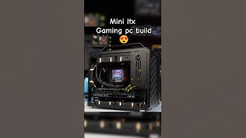 Black Mini 🤏 itx gaming pc build Amd R7 9800X 3D 🔥 RTX 4070S 😍 #pcbuild #gaming #pc