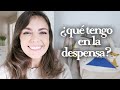 ¿QUÉ TENGO EN LA DESPENSA?