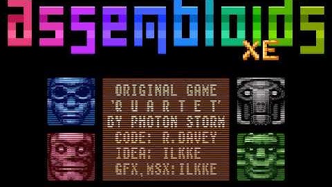 Assembloids XE (WIP) - Atari XL/XE
