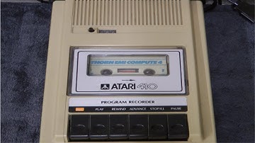 Atari 410 cassette recorder
