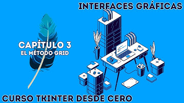 El método grid() - Tkinter de cero - Capítulo 3