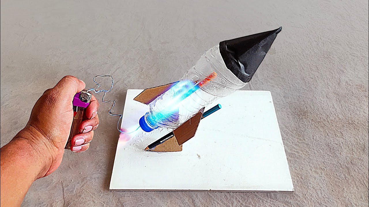 How to make rocket with plastic bottle | How to make bottle rocket