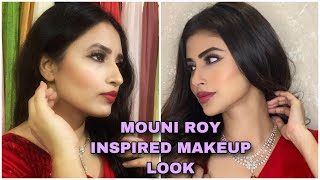 MOUNI ROY INSPIRED MAKEUP LOOK || wedding guest makeup look