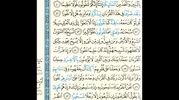 القرآن الكريم صفحة رقم 286 برواية الدوري عن الكسائي  القارئ مفتاح السلطني