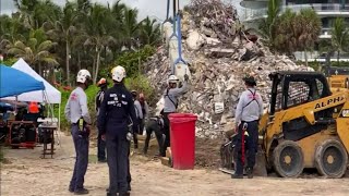 Rescue operation goes into Day 6 in Surfside